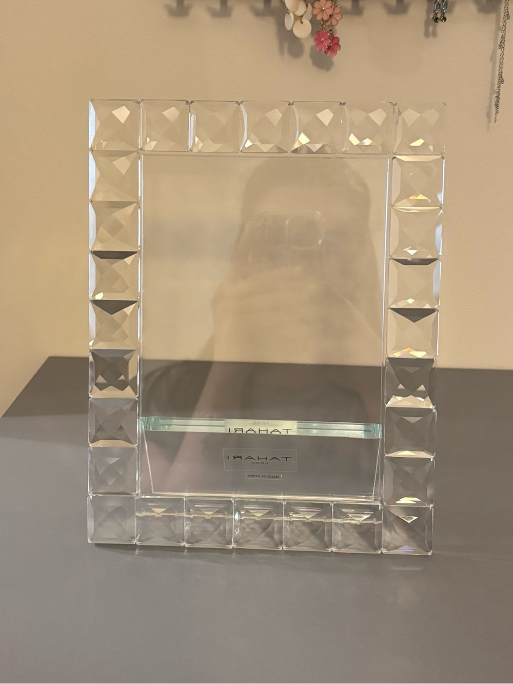 5x7 Crystal Accent Picture Frame - Clear